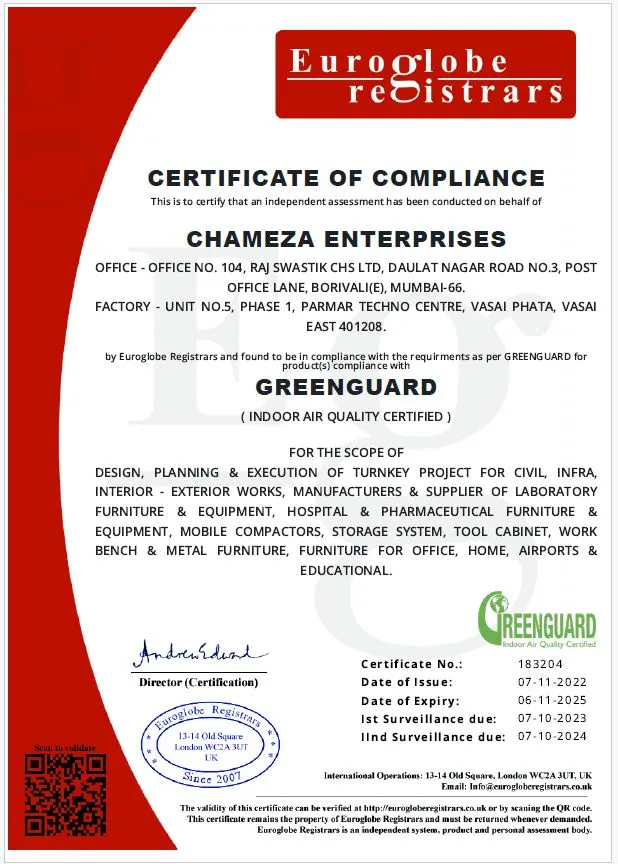 Greenguard Final Certificate